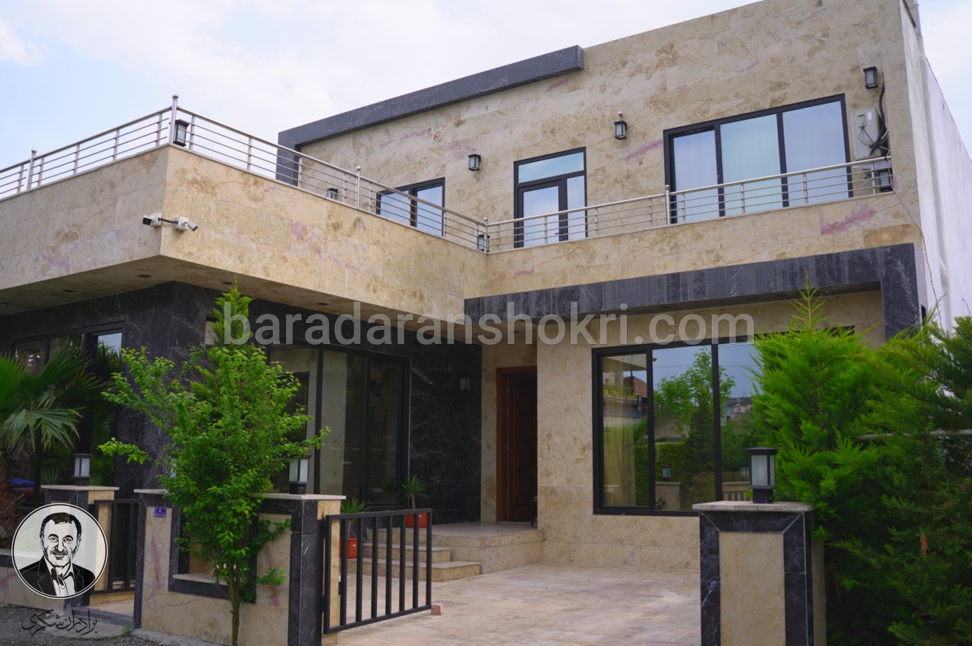 اجاره ی روزانه ویلا 4 خوابه استخردار دار دوبلکس مدرن شهرکی سرخرود کد 885